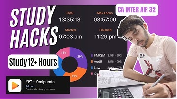 Productivity HACK for STUDENTS | YPT Study App | Track Study Hours | Study Groups #studymotivation