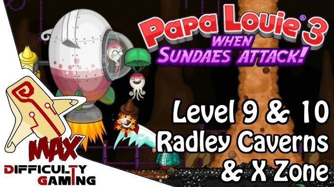 Papa Louie 3: When Sundaes Attack 100% Walkthrough - Level 6