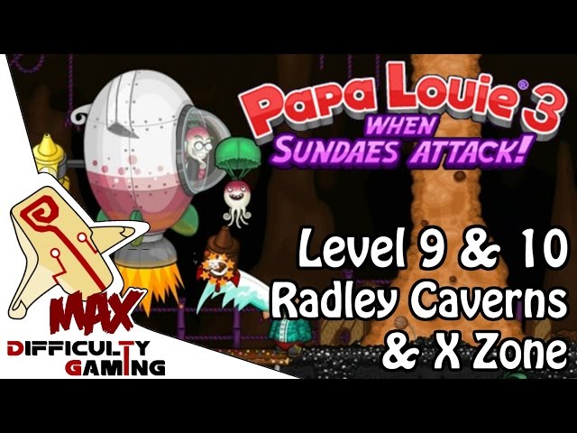 Papa Louie 2: When Burgers Attack Level 1 Warp Key 1 Speedrun on Vimeo