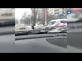 В Брянске в массовое ДТП попали автобус и несколько легковушек