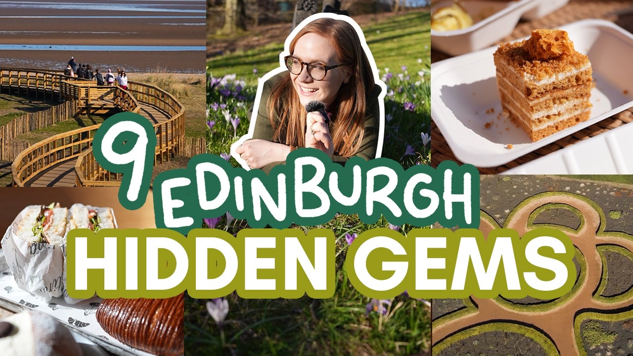 9 EDINBURGH HIDDEN GEMS - lesser known sights & eats in Edinburgh, Scotland 2025