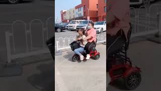 mini three wheel foldable electric scooter bicycle made in China