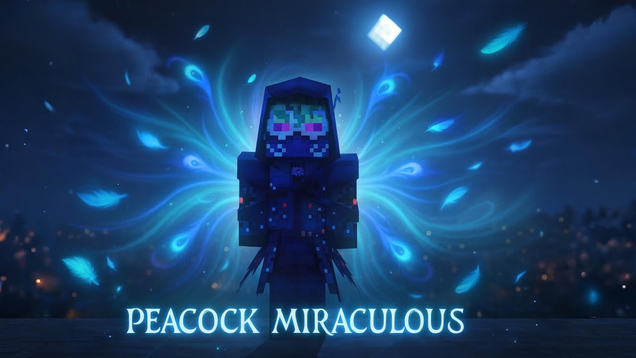 Minecraft Miraculous – Демонстрация мода Peacock Miraculous! 🦚✨