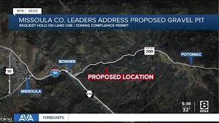 Missoula County commissioners seek more information on proposed Blackfoot Valley gravel pit