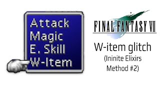 The Final Fantasy Vii W-Item Glitch