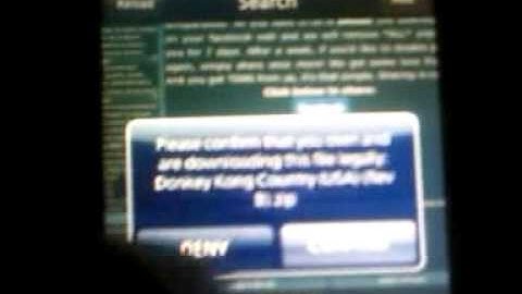 HOW TO GET ROMS ON IPOD TOUCH (no computer needed)