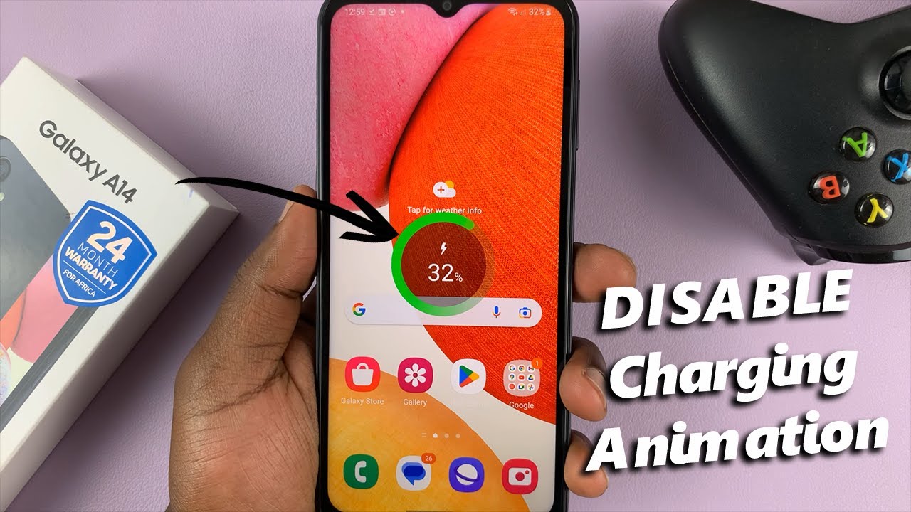 how-to-turn-off-charging-animation-on-samsung-galaxy-a14-youtube