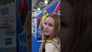 Follow The Assistant to the Secret Kawaii Slime Booth! 🍭 #ToyFair2026 #KawaiiSlime #familyfun