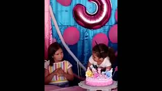 Sisters fight at birthday party and video goes viral on social media . . .