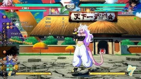 DBFZ Comboing into 21