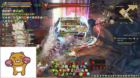 Tree of Savior (TOS) - Skiaclipse world boss (Skia WB).  Miko/Crusader/Druid