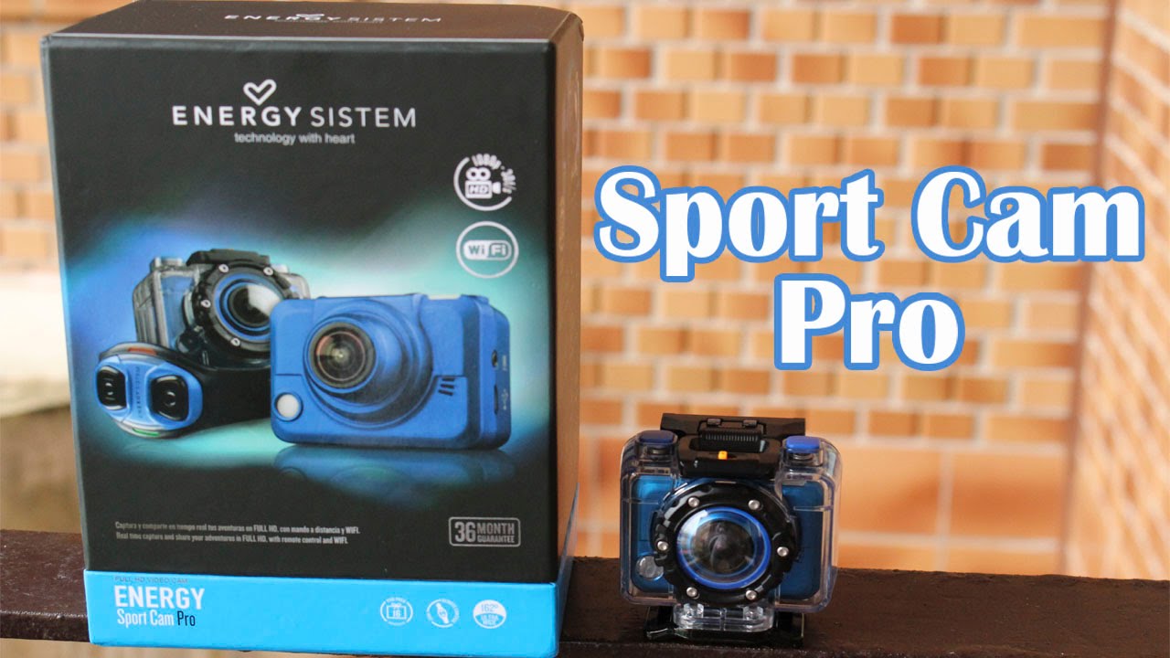 Review Cámara Sport Cam Pro de Energy Sistem en español - YouTube