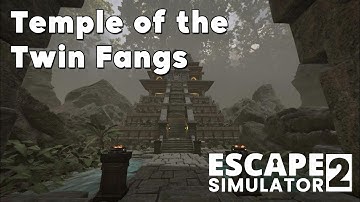 Temple of the Twin Fangs (walkthrough) - Escape Simulator 2