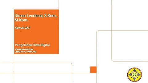 Perhitungan Metode RLE (Pengolahan Citra Digital)