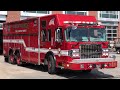 Providence Fire Department Ladder 14 &amp; Special Hazards 1 Responding 9/28/23