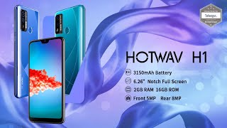 Смартфон HOTWAV H1 3G - 2 ГБ ОЗУ и 16 ГБ - Android 11 - Распаковка