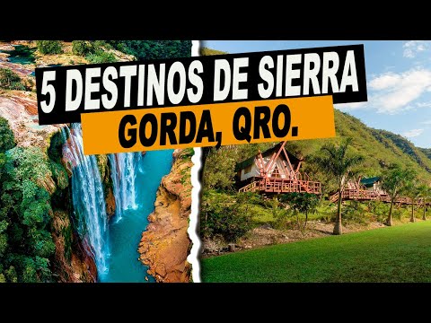 5 SITIOS ECOTURISTICOS EN LA SIERRA GORDA