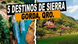 5 SITIOS ECOTURISTICOS EN LA SIERRA GORDA