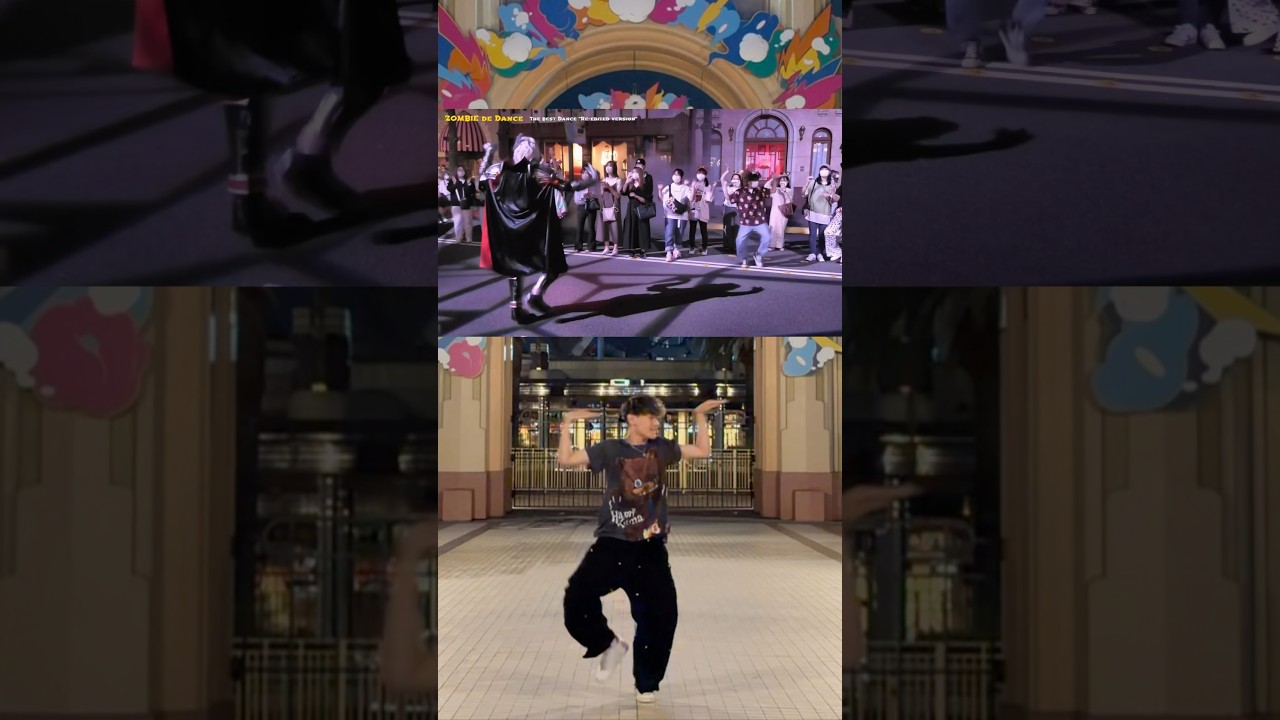 【USJ】ハロウィーン・ホラー・ナイト2026のゾンビデダンスに「Rat-tat-tat」ラタタダンスが復活! #shorts #ユニバ #ラタタダンス #イケメン