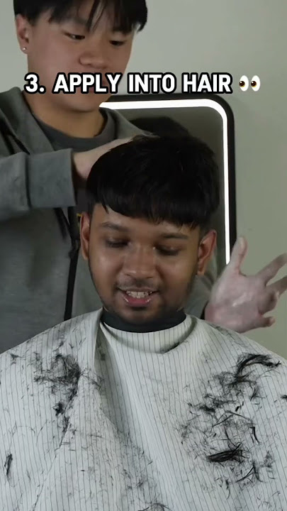 HOW TO STLYE STRAIGHT HAIR 💇🏻‍♂️💯 #straighthair #tutorial #hairstyle #barber #trendingshorts