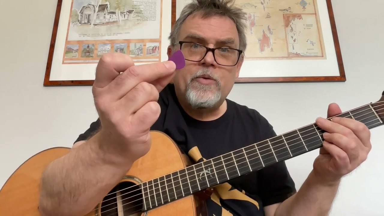 Robert Gös testar Eko-plektrum