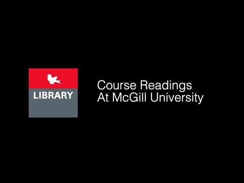 Course Readings at