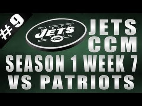 Madden NFL 13 Jets CCM - S1 Week 7 vs New England Patriots [Ep.9] by teamm1side