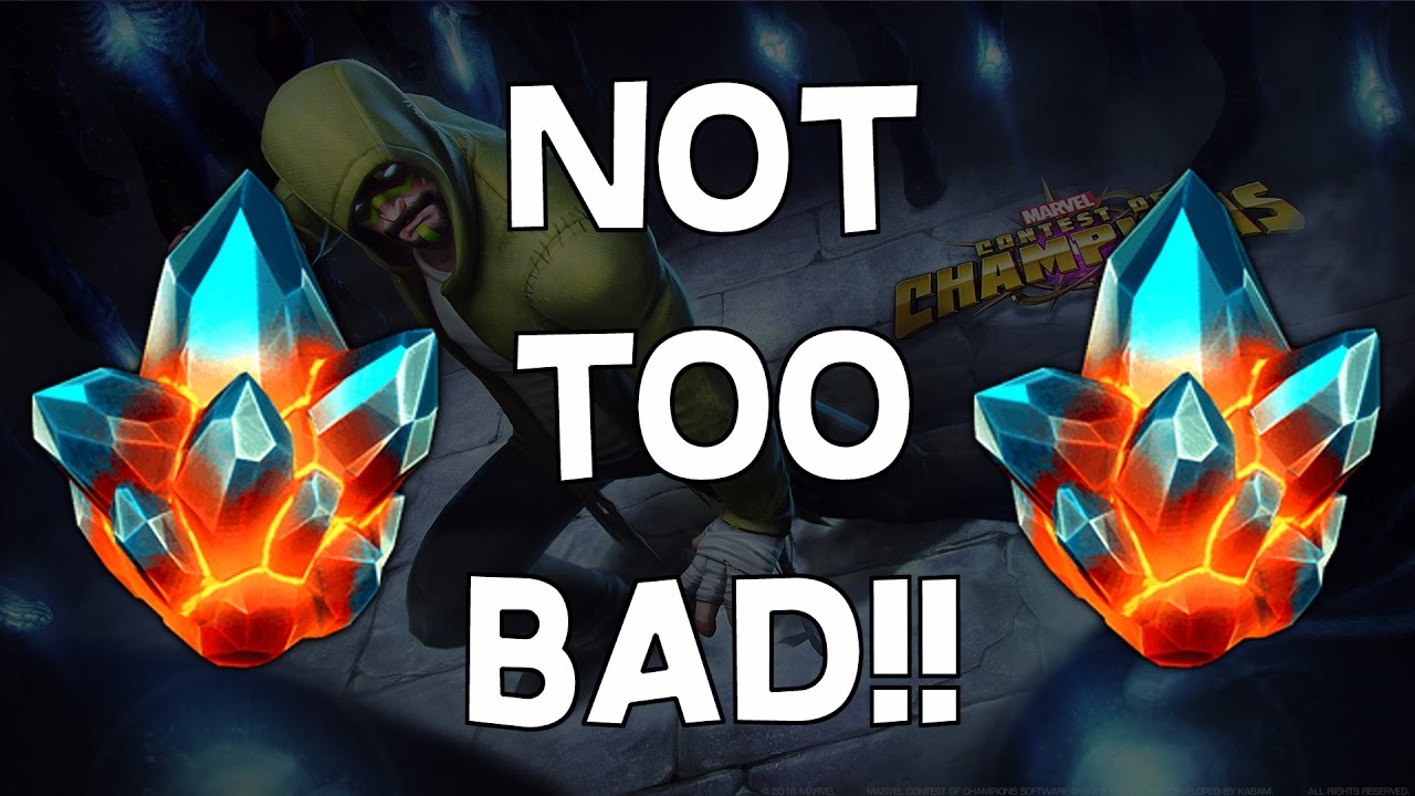 25x Premium Crystal Opening - Not Too Bad! - Marvel Contest Of