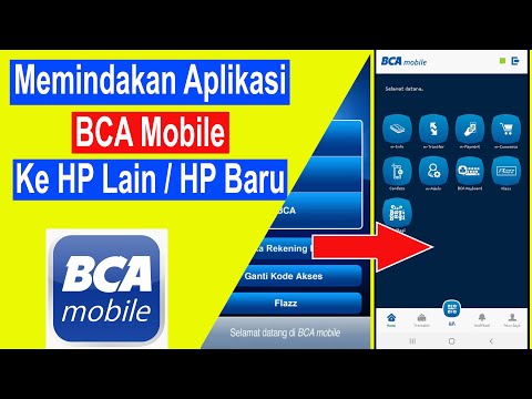 cara memindah m banking bca ke hp lain