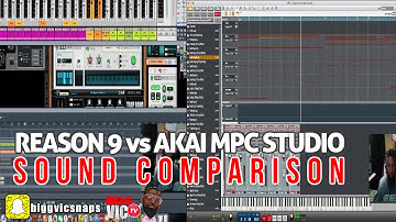 Propellerhead Reason 9 VS Akai Mpc Studio Sound Comparison