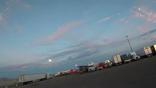 Green River, UT. At the Loves truck stop. Amazing sky