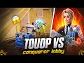 Touop vs conqueror lobby                  bgmi 1v4 clutches 