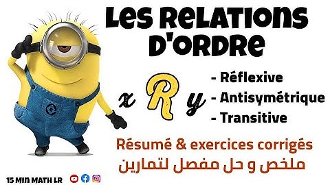 (TD)  Exercice corrigé - 2 : les relations d