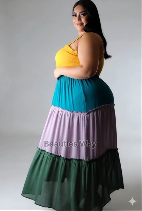 Plus Size Faded Love Dress Fashion Collection