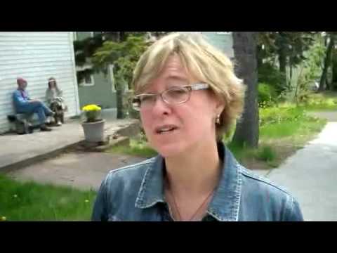 WDSE's Karen Sunderman at the Grand Marais Art Col...