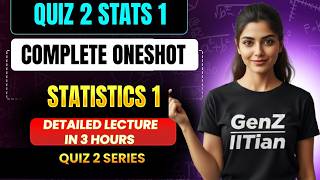 Quiz 2 Stats 1 Oneshot | Complete Revision Lecture | Notes Attached | IIT Madras BS Degree