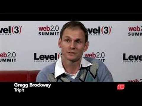 Gregg Brockway from TripIt at Web 2.0 Summit