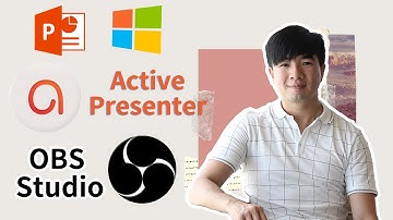 【如何錄製屏幕?】兩個內建錄屏! win10 | Office PowerPoint | 兩大螢幕錄影軟件推介! Active Presenter | OBS Studio | 自製網上教學片