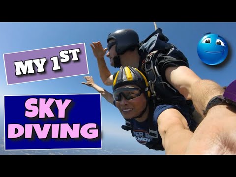 My first time skydiving 🪂😊#jane tv