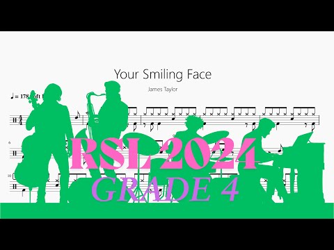 Your Smiling Face【Rock school Drum 2024 Lv4】 - James Taylor
