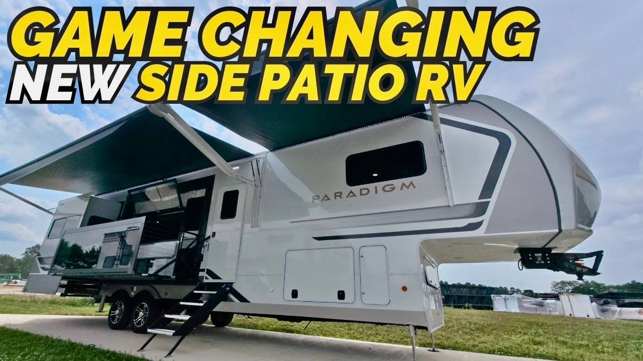 This NEW 2026 SIDE PATIO RV is a GAME CHANGER! 2026 Alliance Paradigm 388SP