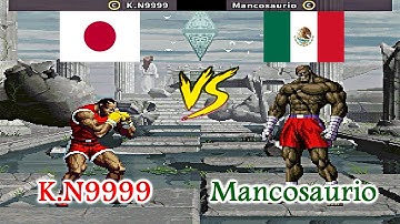 SNK vs. Capcom - SVC Chaos Super Plus - K.N9999 vs Mancosaurio FT5