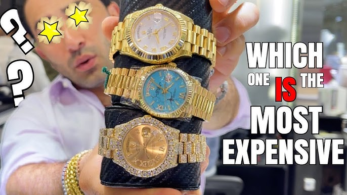 PLAIN Jane ROLEX Versus ICED OUT ROLEX ! WHY PUTING DIAMONDS on a LUXURY  WATCH ? 