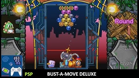 Bust-a-move deluxe [PSP] - Playable gameplay PPSSPP 1.3
