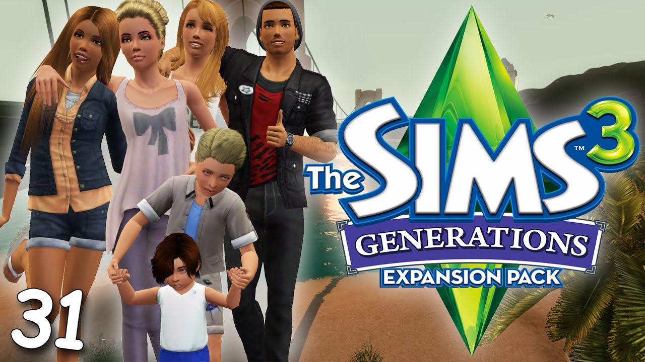 Let's Play The Sims 3 Generations (Part 31) Baby Boy & Beach Party