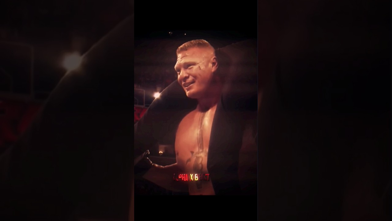 It's wwe editing for my client which have an page of wwe superstar Brock Lesnar