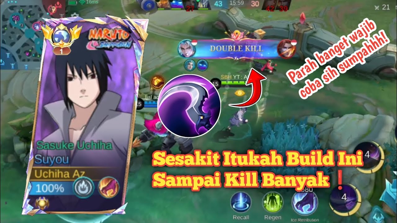 COBA DEH BUILD SUYOU TERSAKIT INI BISA SAMPAI KILL BANYAK ! | MLBB