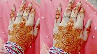 Latest Stylish Mandala Mehndi Design for Back Hand||Easy Back Hand Mehndi Design||Simple Mehndi