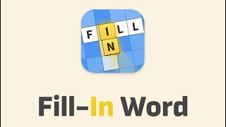 Fill-in Word: Crossword Puzzle (by Finespace UAB) IOS Gameplay Video (HD) screenshot 4