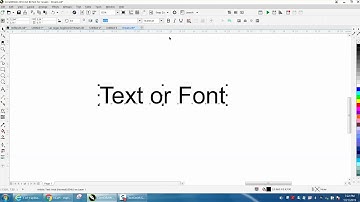 Corel Draw Tips & Tricks X8 and above Font Tools
